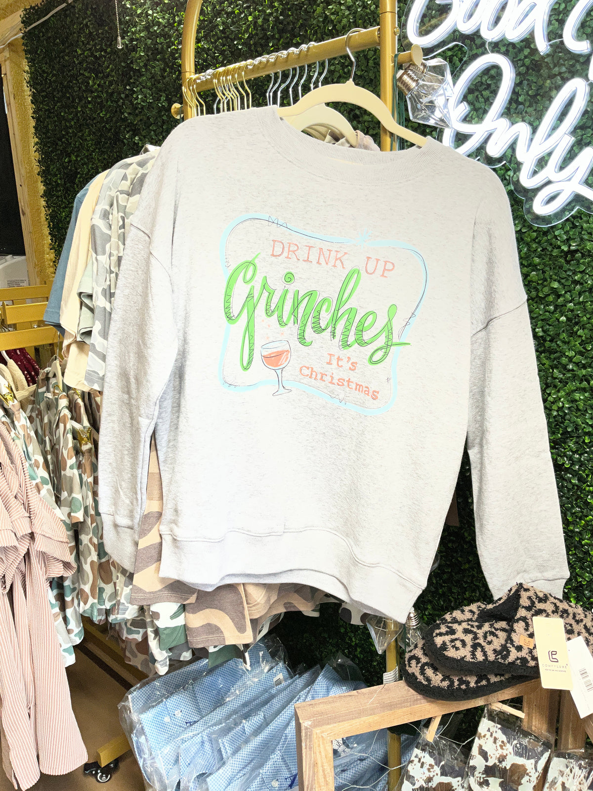 Drink up Grinches Sweater
