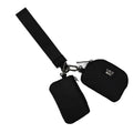 Girlie Girl Originals - DP-8162 Black/Black Lulu Mac Double Pouch Wristlets