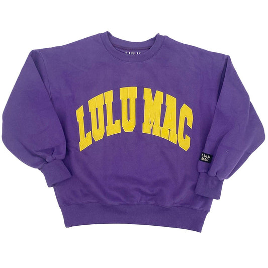 LM-SW-1001-Purple/Yellow - Stitch: Purple/Yellow