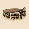 JOSSLYN by wall to wall - TEXTURED ANGLED RECTANGLE SHAPED BUCKLE | 40BT651: ANIMAL