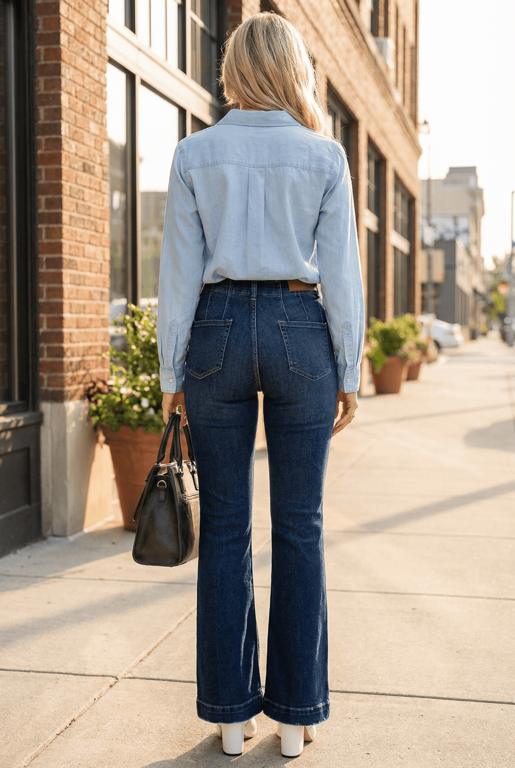 ARTEMIS VINTAGE - TUMMY CONTROL + HIP LIFTER HIGH RISE MODERN FLARE JEANS: 5 (26)
