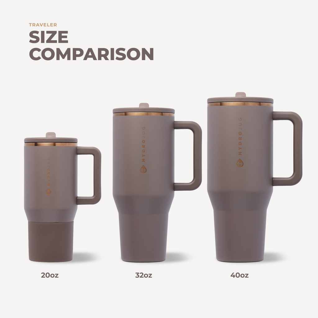 Hydrojug Clay Hydrojug 32oz Traveler Tumbler