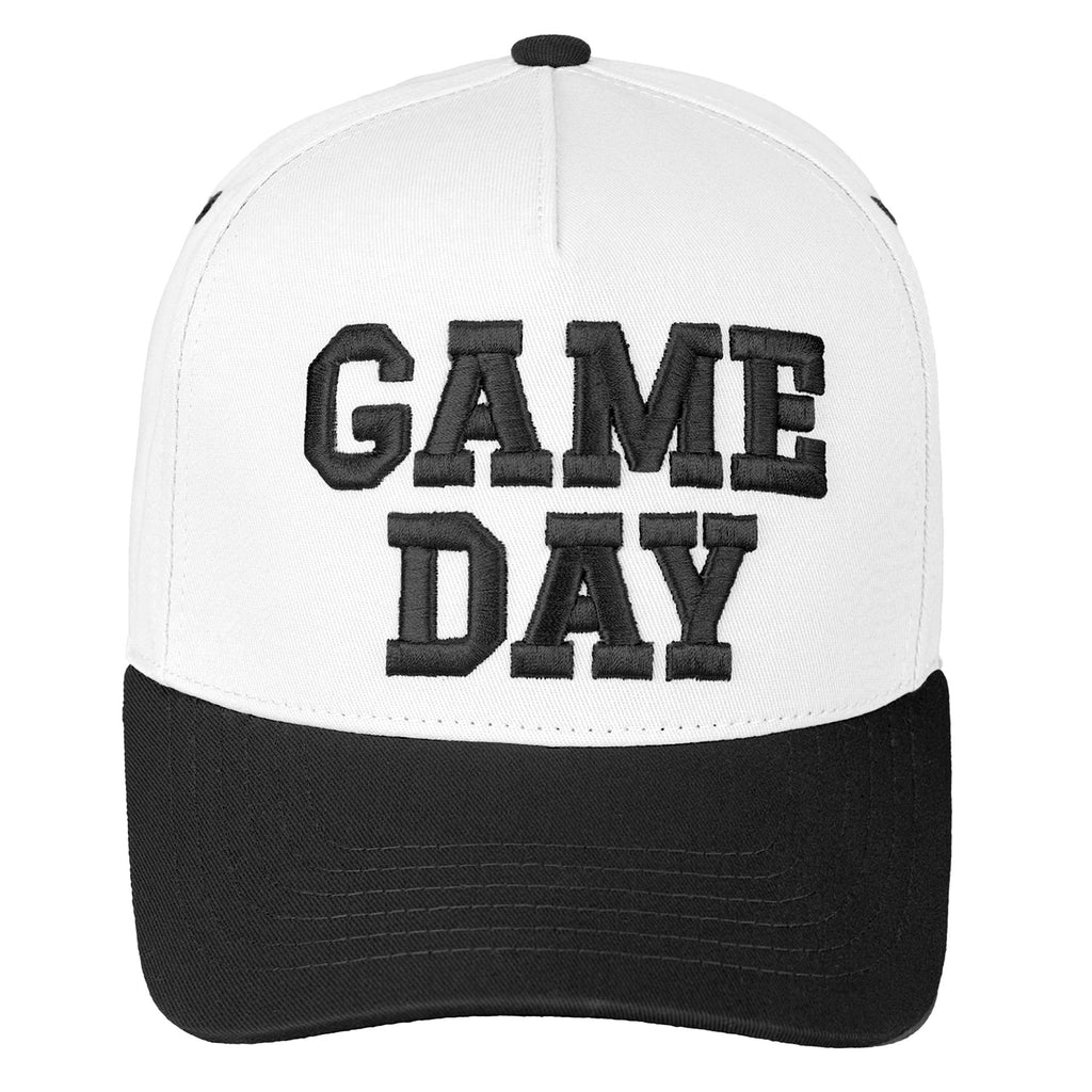 Hana - C.C GAME DAY Embroidered Cotton Baseball Cap: Dark Green