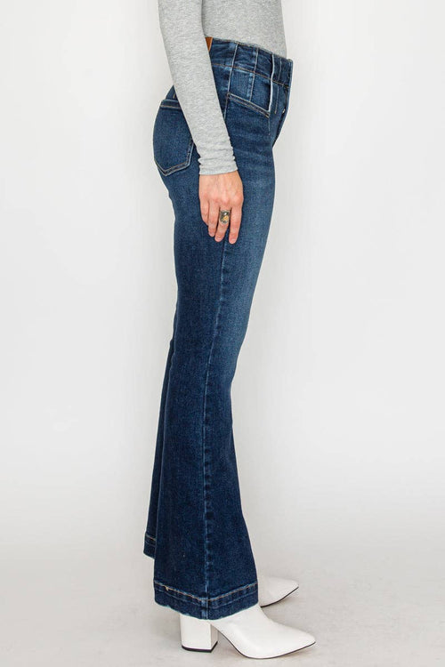 ARTEMIS VINTAGE - TUMMY CONTROL + HIP LIFTER HIGH RISE MODERN FLARE JEANS: 3 (25)