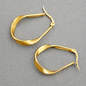 18K STAINLESS STEEL HOOPS / 40E490