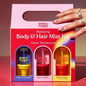 Body & Hair Mist Trio Gift Set - Sweet Temptation