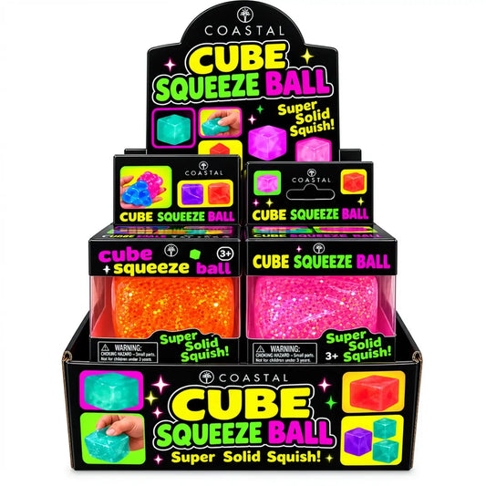 CUBE GLITTER SQUISHY