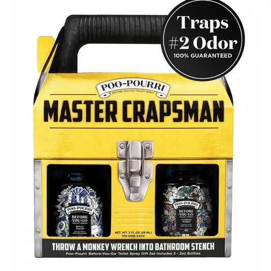 Poo - Pourri Master Crapsman 2-pk Gift Set