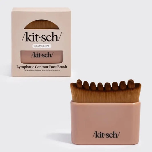 Lymphatic Contour Face Brush- Terracotta