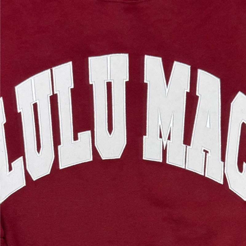 Girlie Girl Originals - LM-SW-1001-Maroon/White - Stitch: Maroon/White / Large