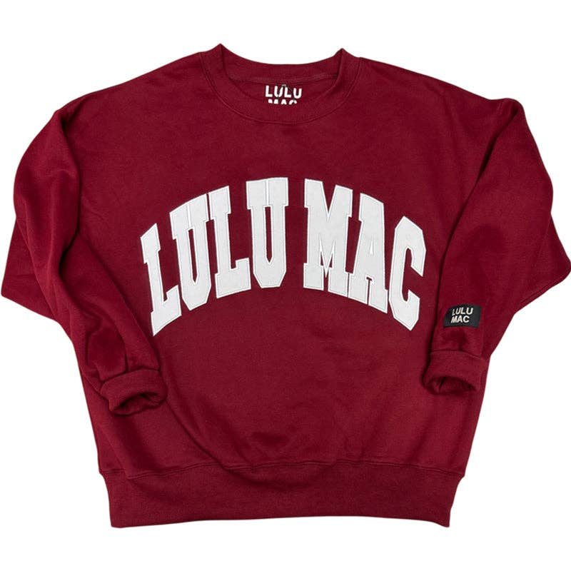 Girlie Girl Originals - LM-SW-1001-Maroon/White - Stitch: Maroon/White / Large