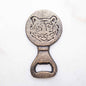 Tiger Bottle Opener Antique Gold