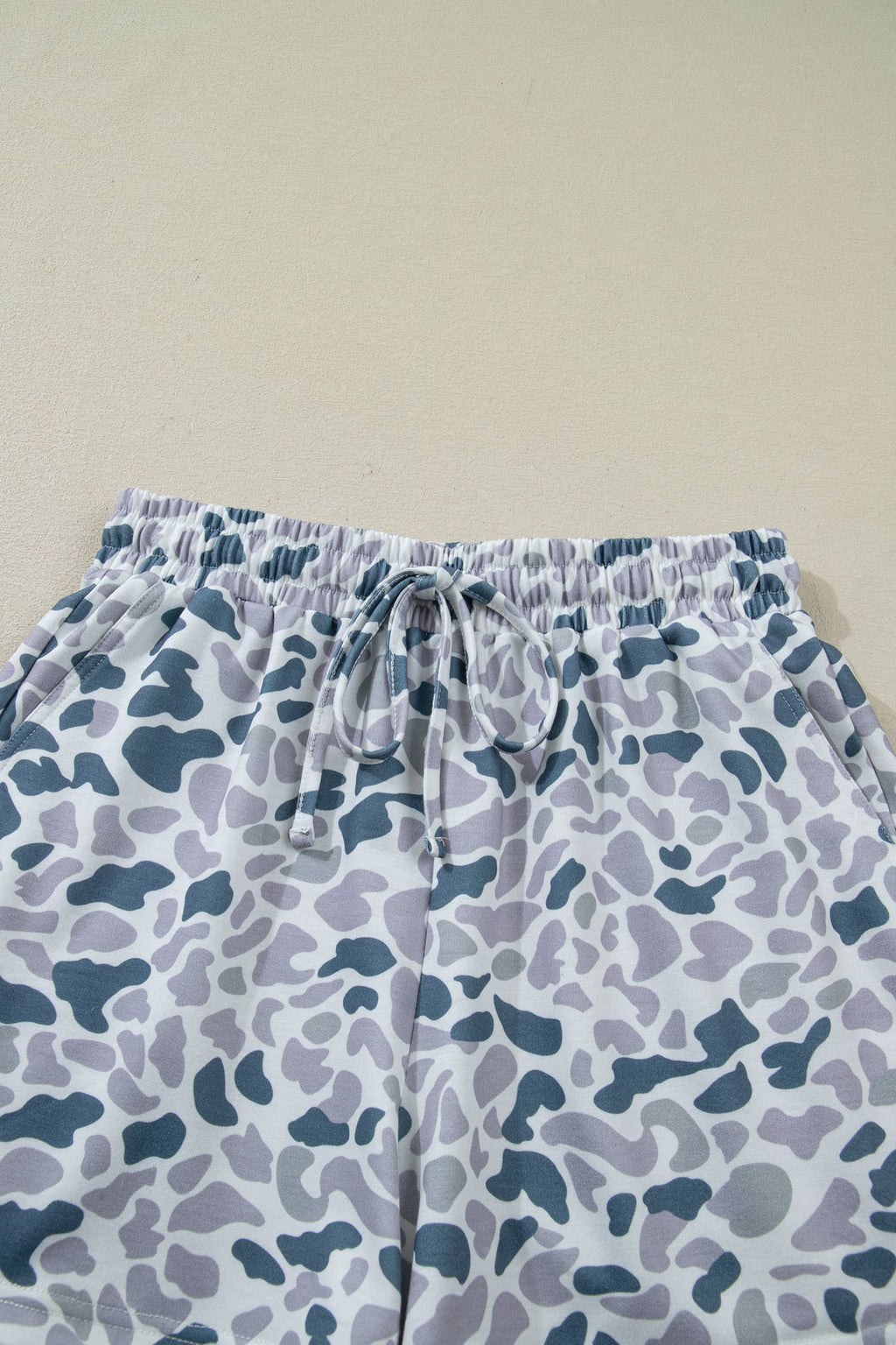 Little Daisy Closet - LDC Camouflage Short Sleeve High Waist Shift Pants Sets: Multicolour / L